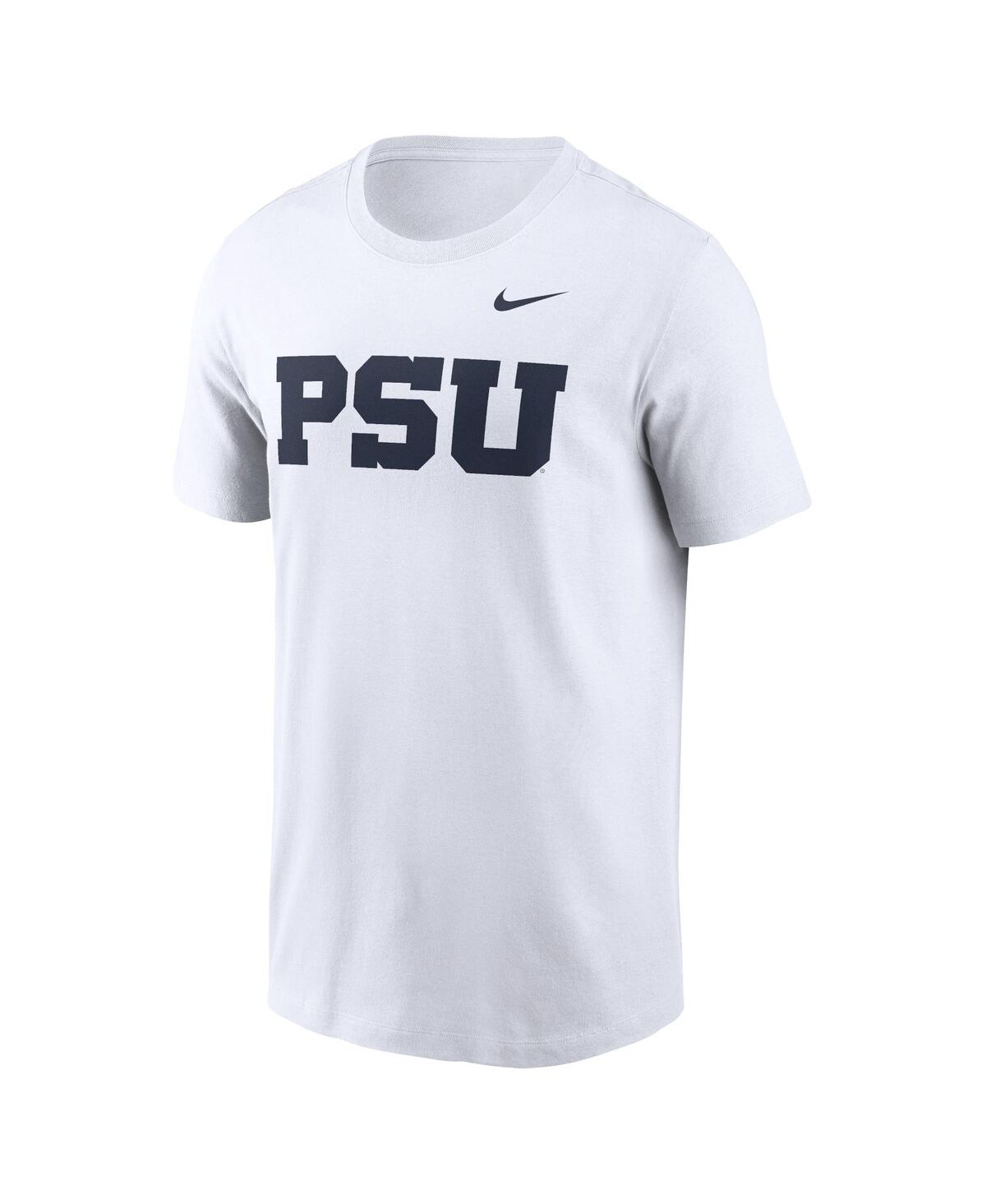 Fanatics Nike Men's White Penn State Nittany Lions Primetime Evergreen Alternate Logo T-shirt In White