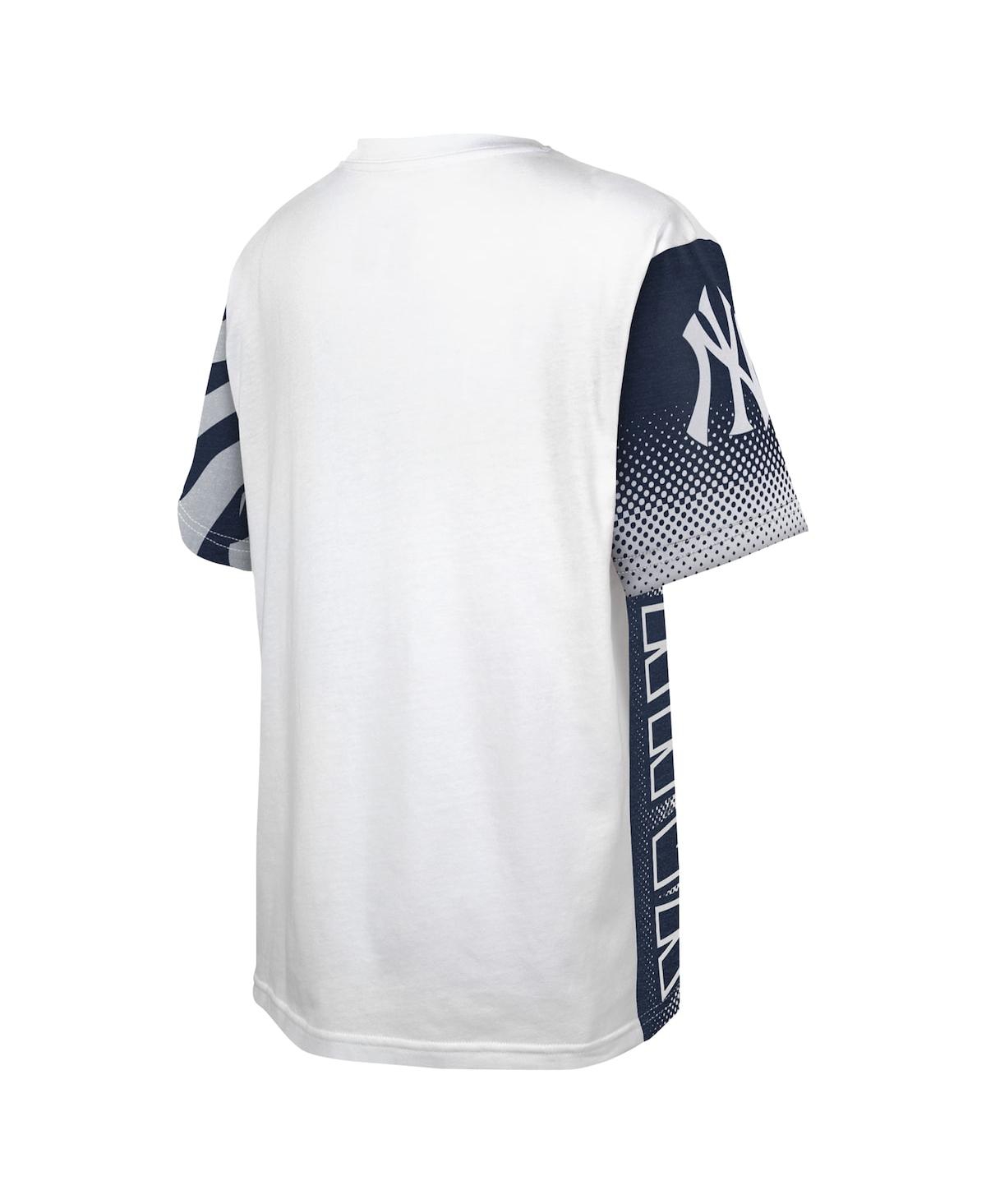 Outerstuff Big Boys and Girls New York Yankees Impact Hit Bold T-Shirt