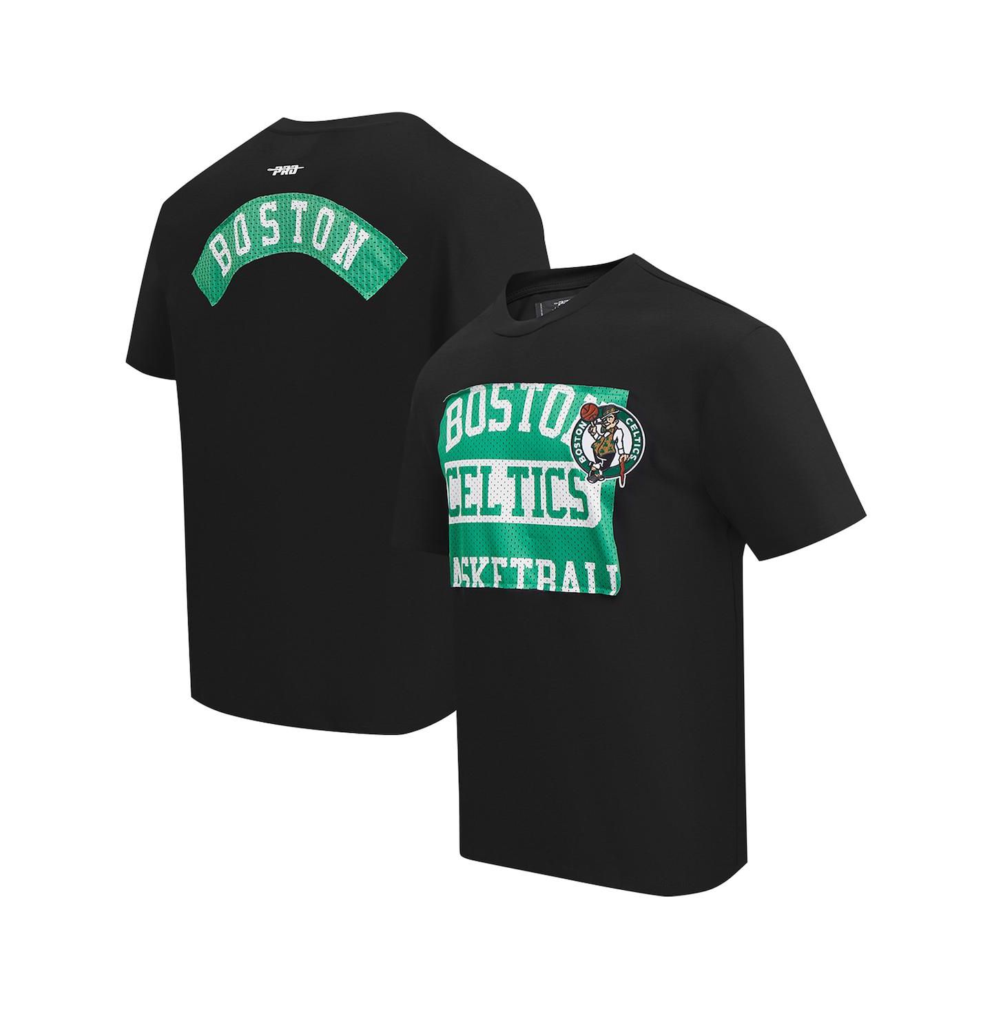 Мужская футболка Pro Standard Boston Celtics Made to Play Drop Shoulder — фото 1