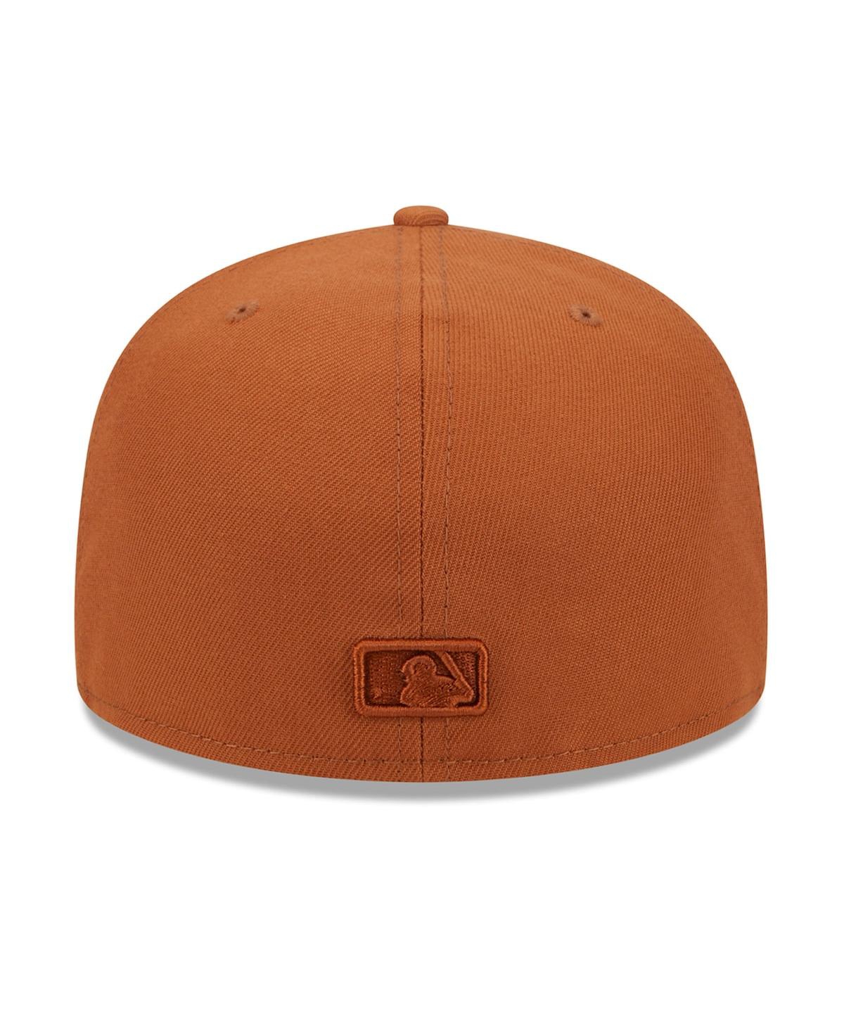 New Era Men'sLos Angeles Dodgers Spring Color 59FIFTY Fitted Hat - Brown