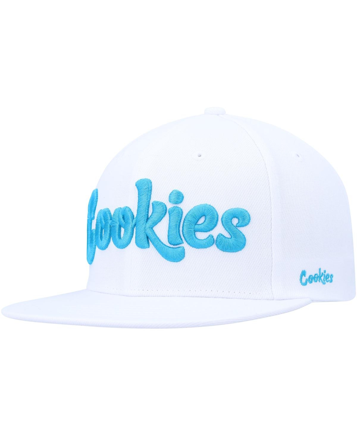 Cookies Clothing Men's White Original Logo Snapback Hat