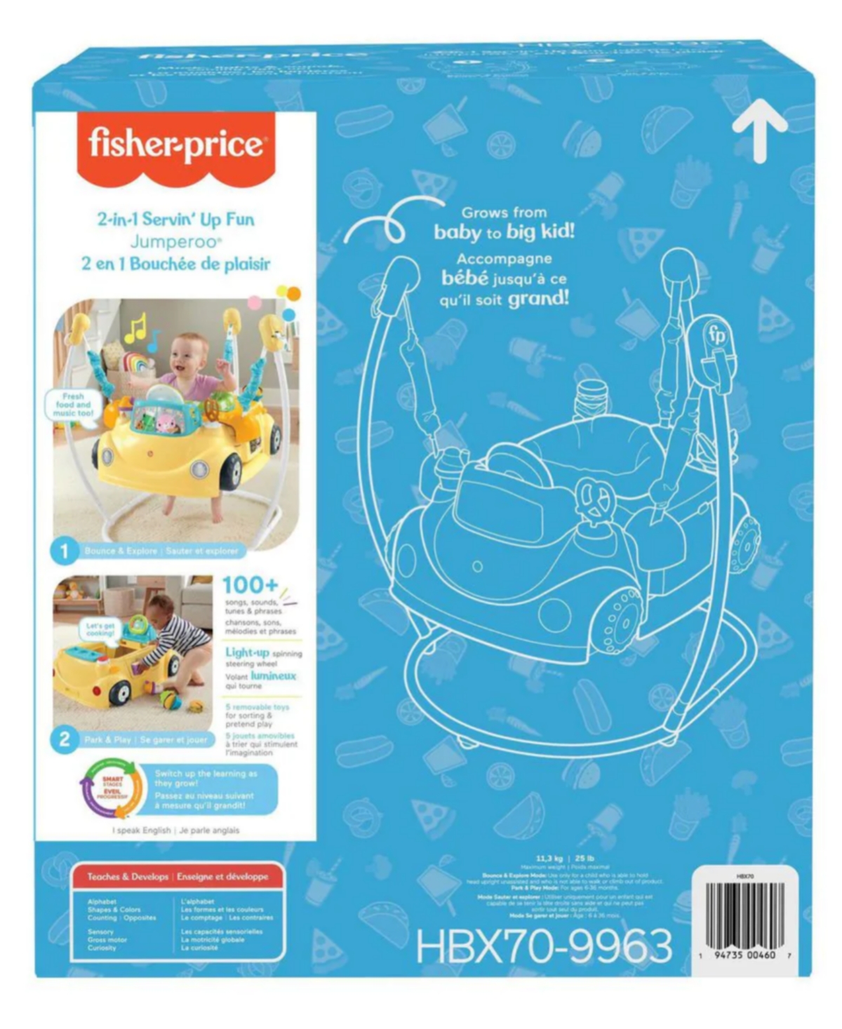 Fisher Price Car Jumperoo Activity Center In Multi
