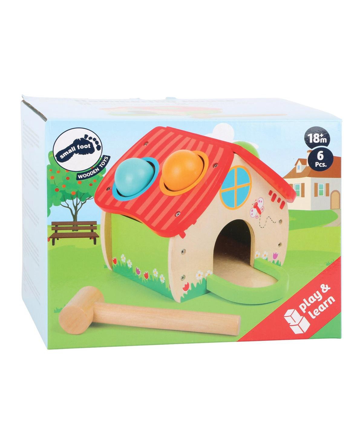Foot Wooden Toddler Hammering House Toy