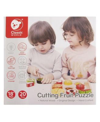 Cutting Fruits Wooden Puzzle
