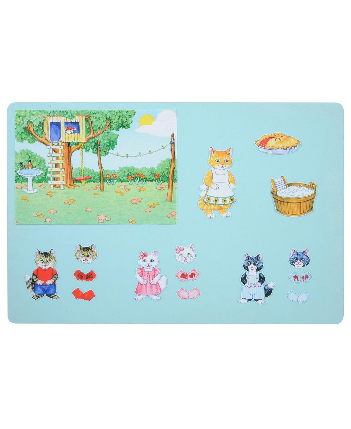 Story Time Felts The Three Little Kittens Who Lost Their Mittens Felt Board - 16 Pieces