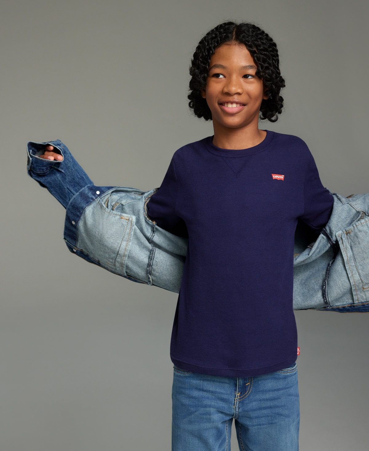 Levi's Big Boys Long Sleeve Trucker Jacket