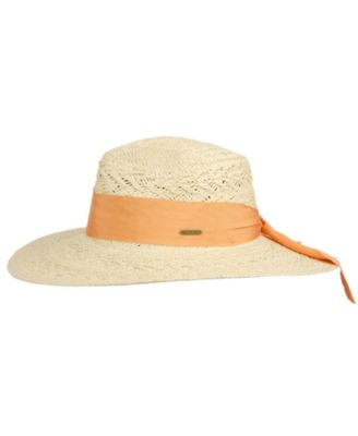 Straw Wide Brim Panama Fedora Sun Hat