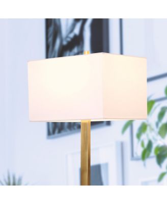 Stella 60" LED Standing Floor Lamp with Rectangular Shade
