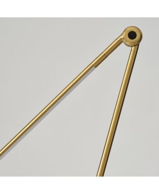 Libra Modern Minimalist LED Floor Lamp with Adjustable Color Temperature (54.5")