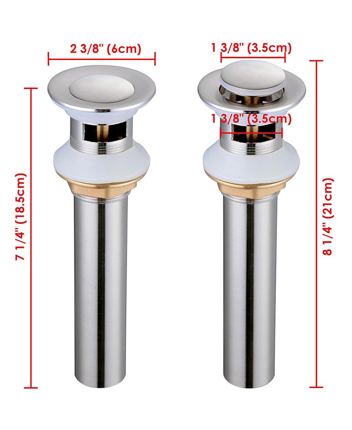 Yescom Aquaterior 2 Pack 1 3/8
