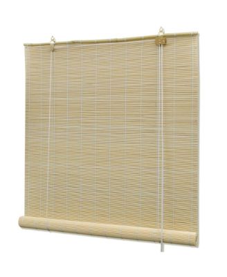 Natural Bamboo Roller Blinds 55.1"x63"