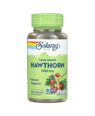 True Herbs Hawthorn 1 050 Mg 100 Vegcaps 525 Mg Per Capsule