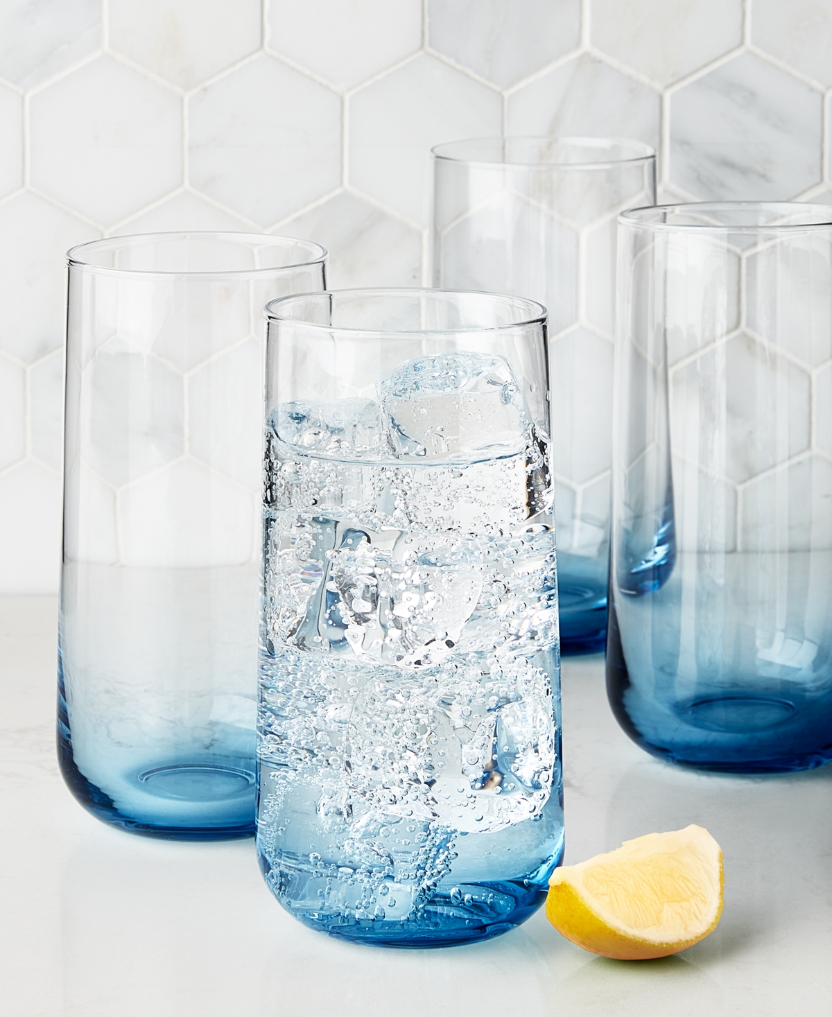 The Cellar Gil Collection 18.259-oz. Ombre Highball Glasses, Set Of 4, Exclusively At Macy's In No Color