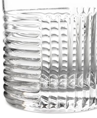 Lia Fluted Highball Glasses, Set of 4, Exclusively at Macy’s
