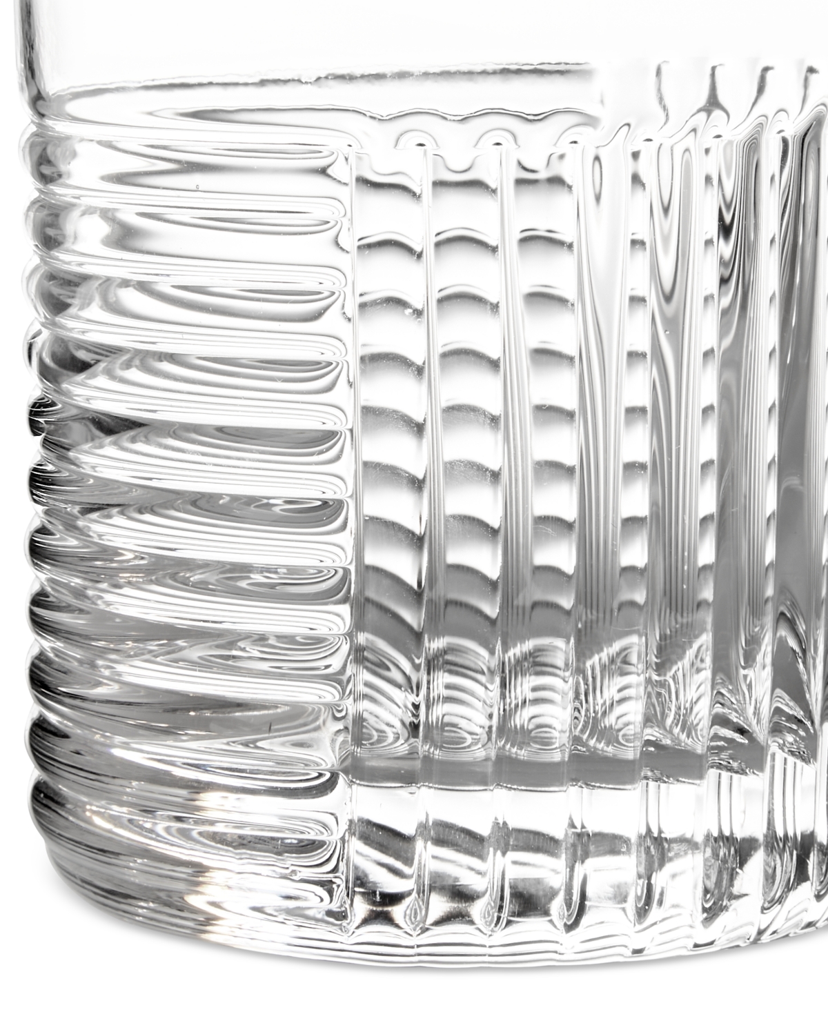 Shop The Cellar Lia Collection 16.9-oz. Fluted Highball Glasses, Set Of 4, Exclusively At Macy's In No Color