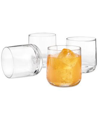 Gil Clear Double Old-Fashioned Glasses, Set of 4, Exclusively at Macy’s