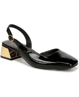 Naturalizer - Jayla Mid-Heel Square Toe Slingback Pumps