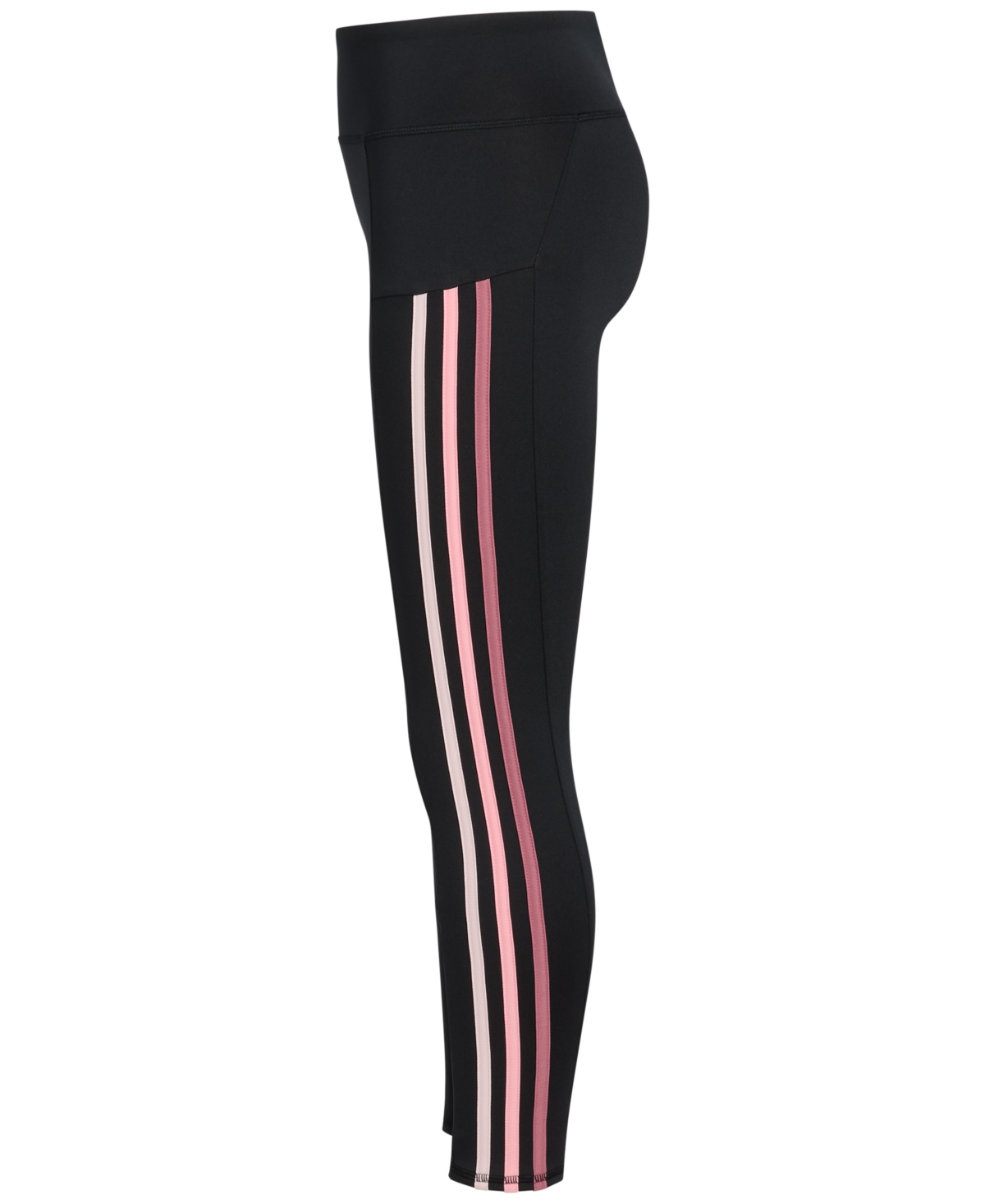 adidas Big Girls Aeroready 3-Stripe Cellphone Pocket Leggings - Multi