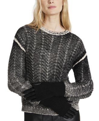 Women's Mixed-Media Gloves