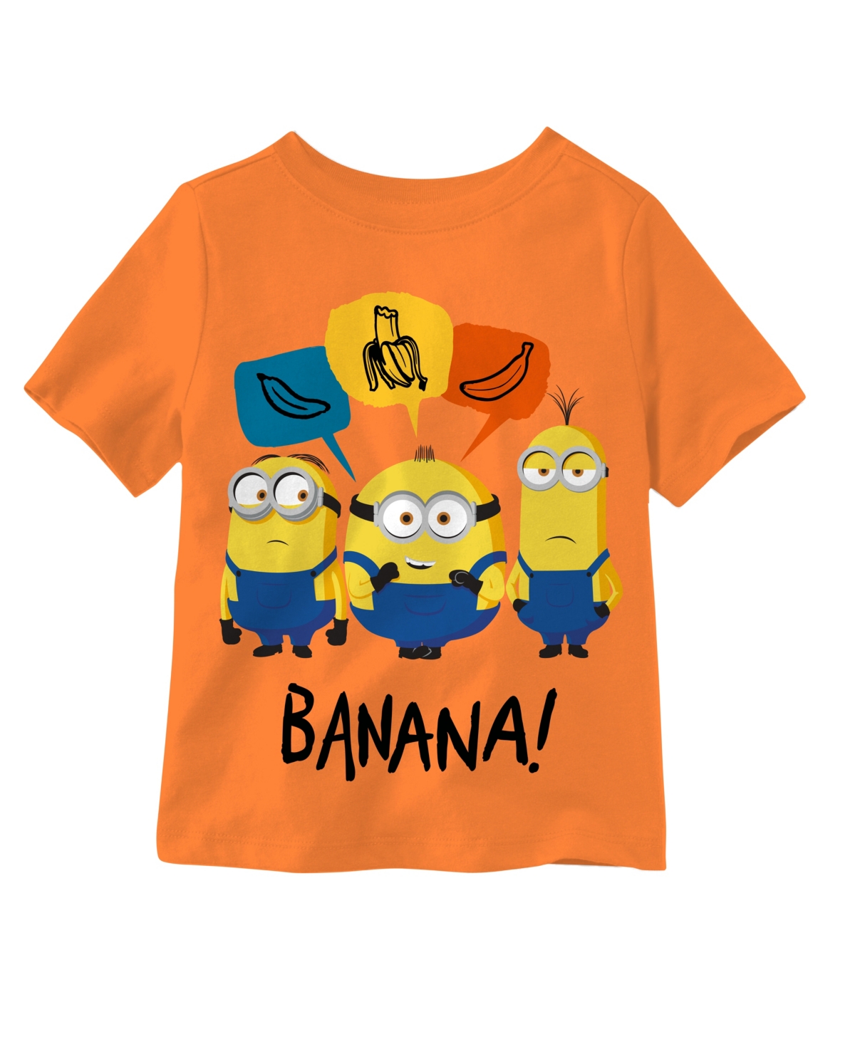 Despicable Me Kids' Minions Toddler Boys Short Sleeve Graphic T-shirt In Orange