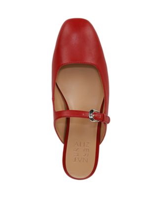 Women's Apple Square Toe Mary Jane Mules