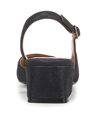 Women's Jayla Mid-Heel Square Toe Slingback Pumps