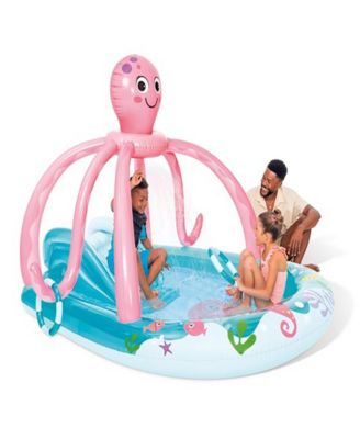 Friendly Octopus Inflatable Play Center Water Slide