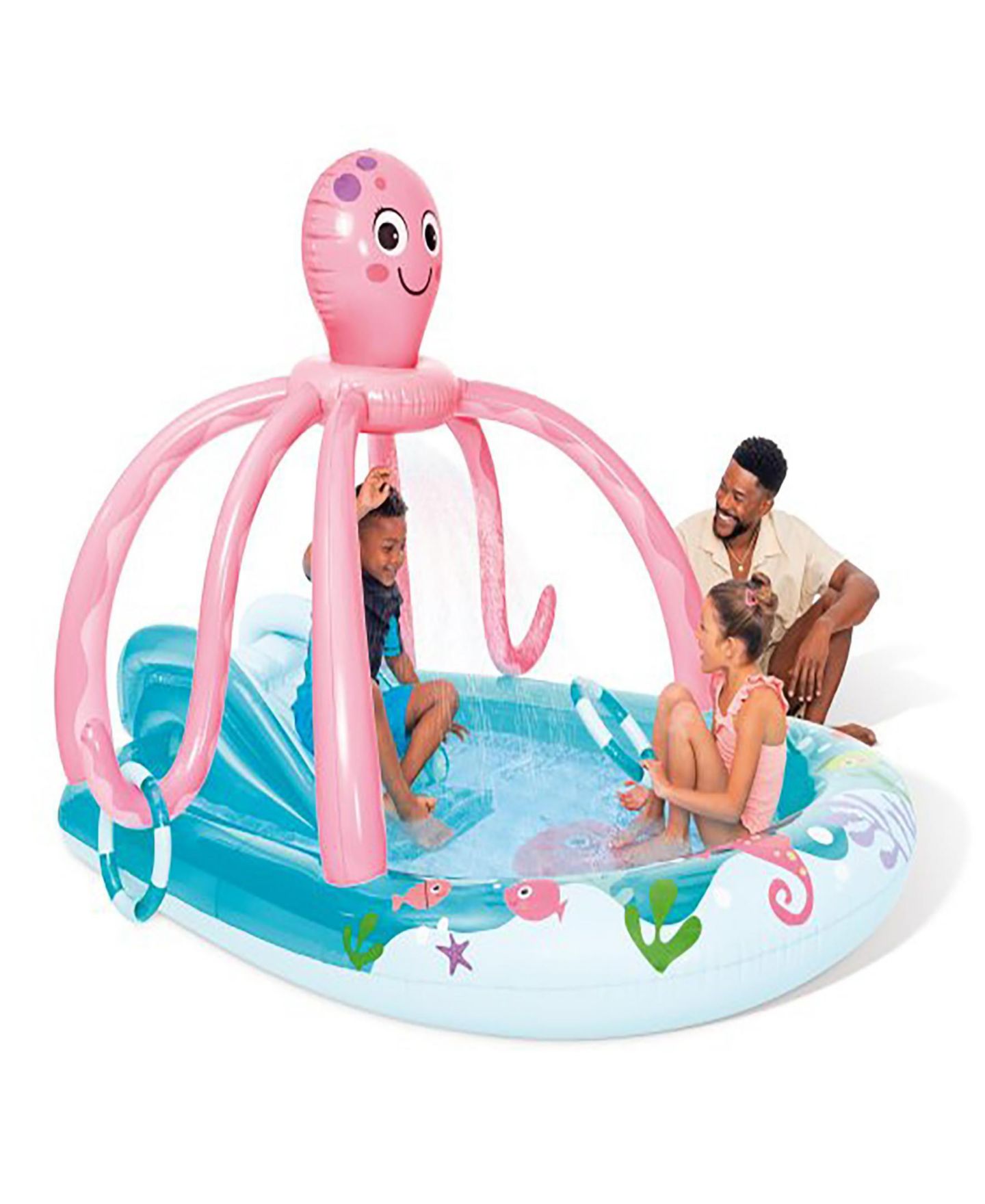 Детская игрушка Intex Friendly Octopus Inflatable Play Center Water Slide — фото 8