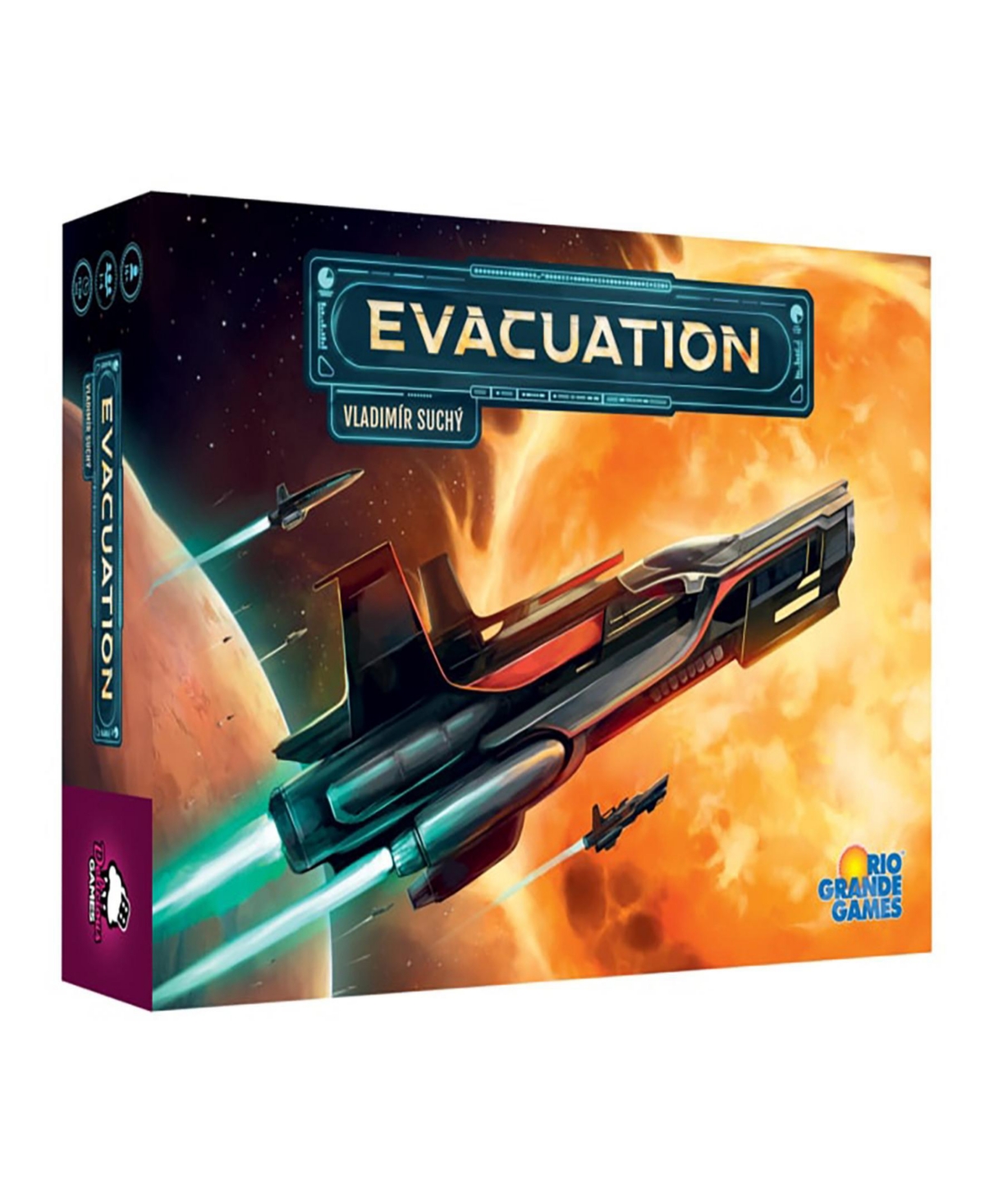 Rio Grande Games Evacuation Strategy Board Game In Multi