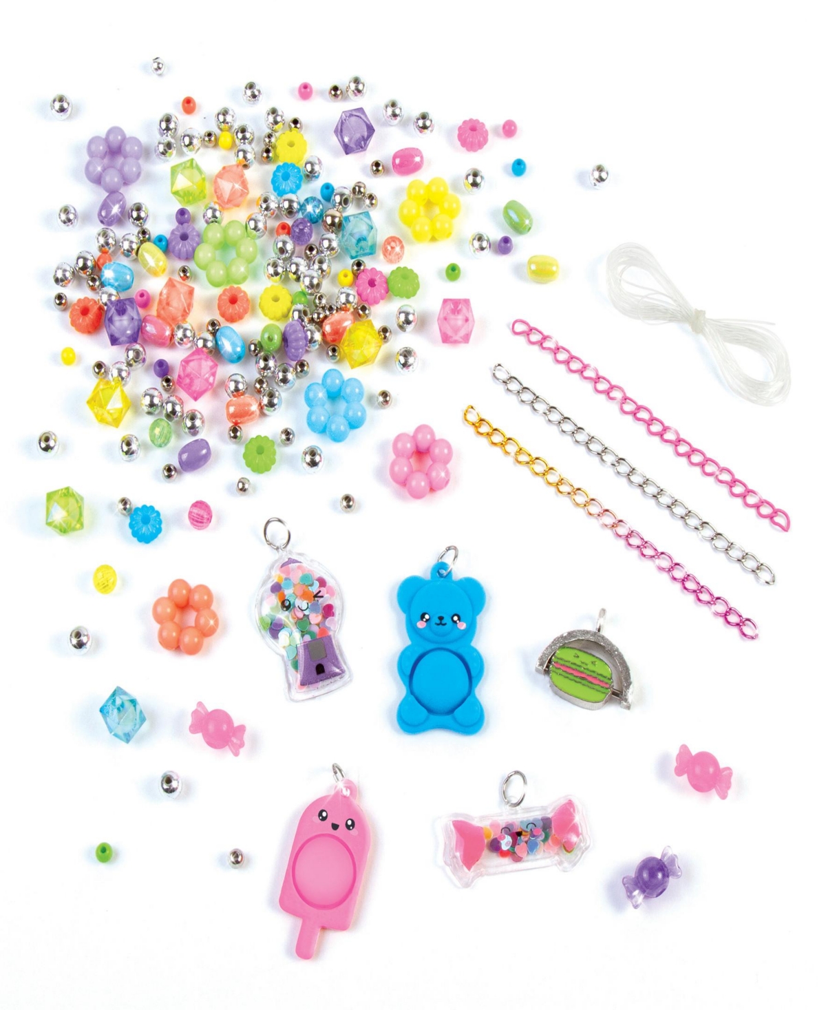Make It Real Pop Shake Twist Diy Bracelet Kit In Multi