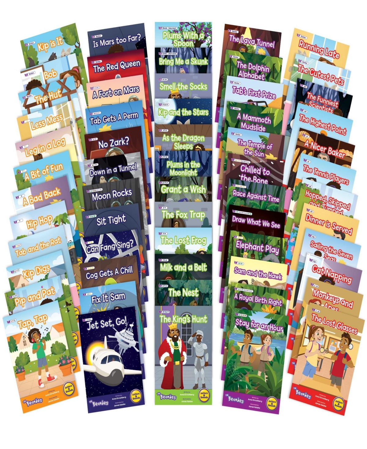Junior Learning Beanstalk Books: The Beanies Hi-lo Diversity Decodable In Multi