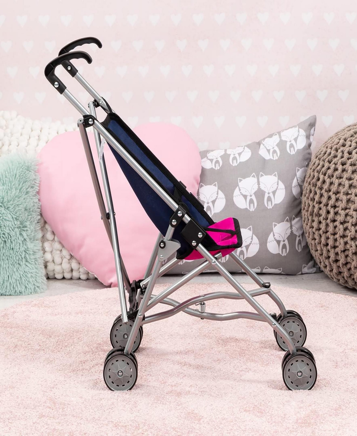 Bayer Design Umbrella Doll Stroller In Multi