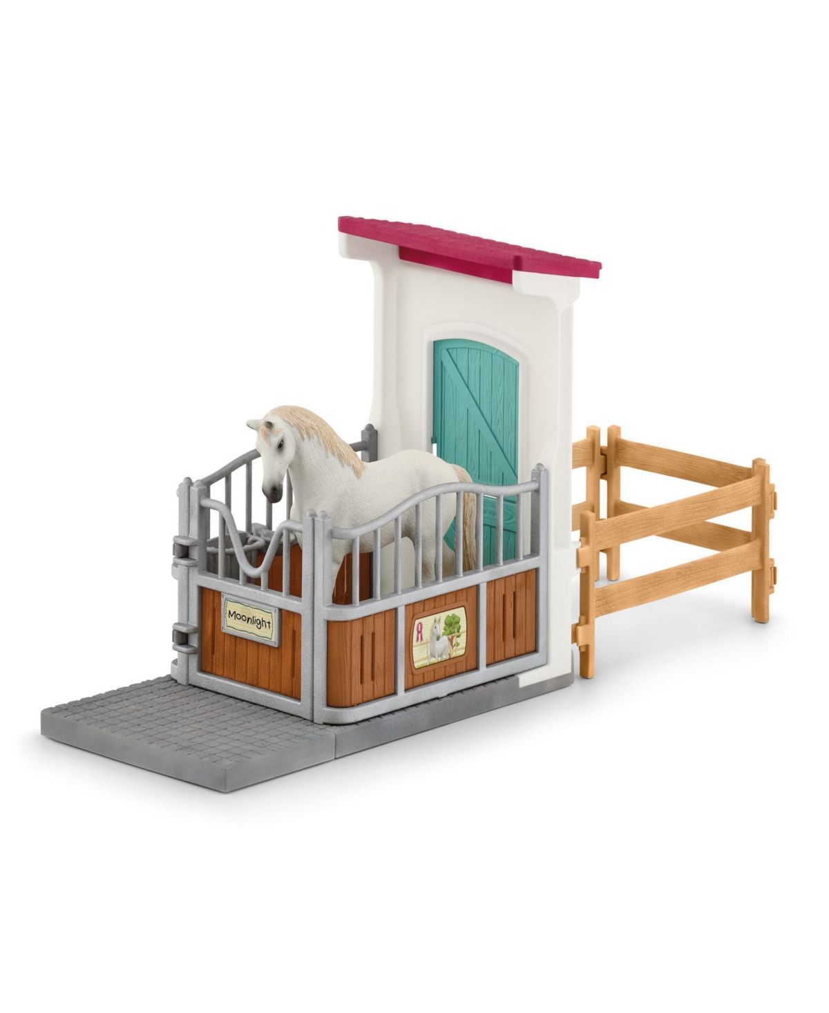 Schleich Horse Club Horse Stall Extension Playset In Multi