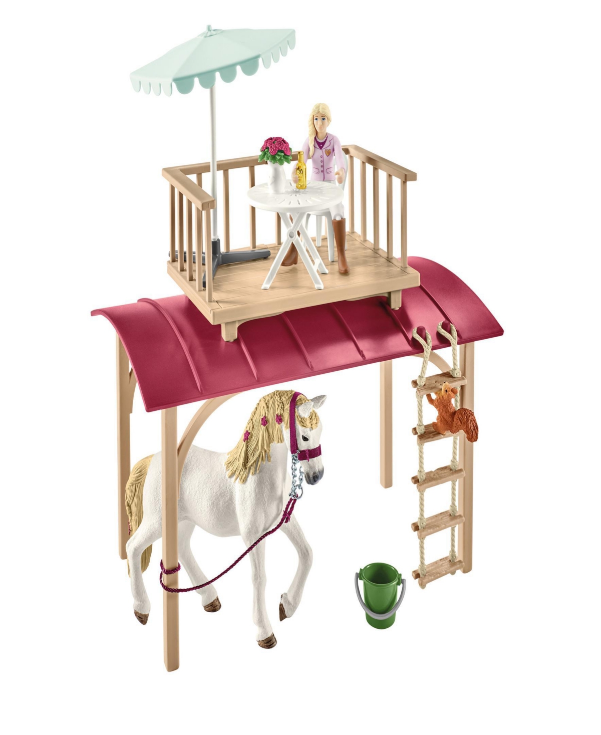 Schleich Horse Club Caravan For Secret Club Meetings Playset In Multi