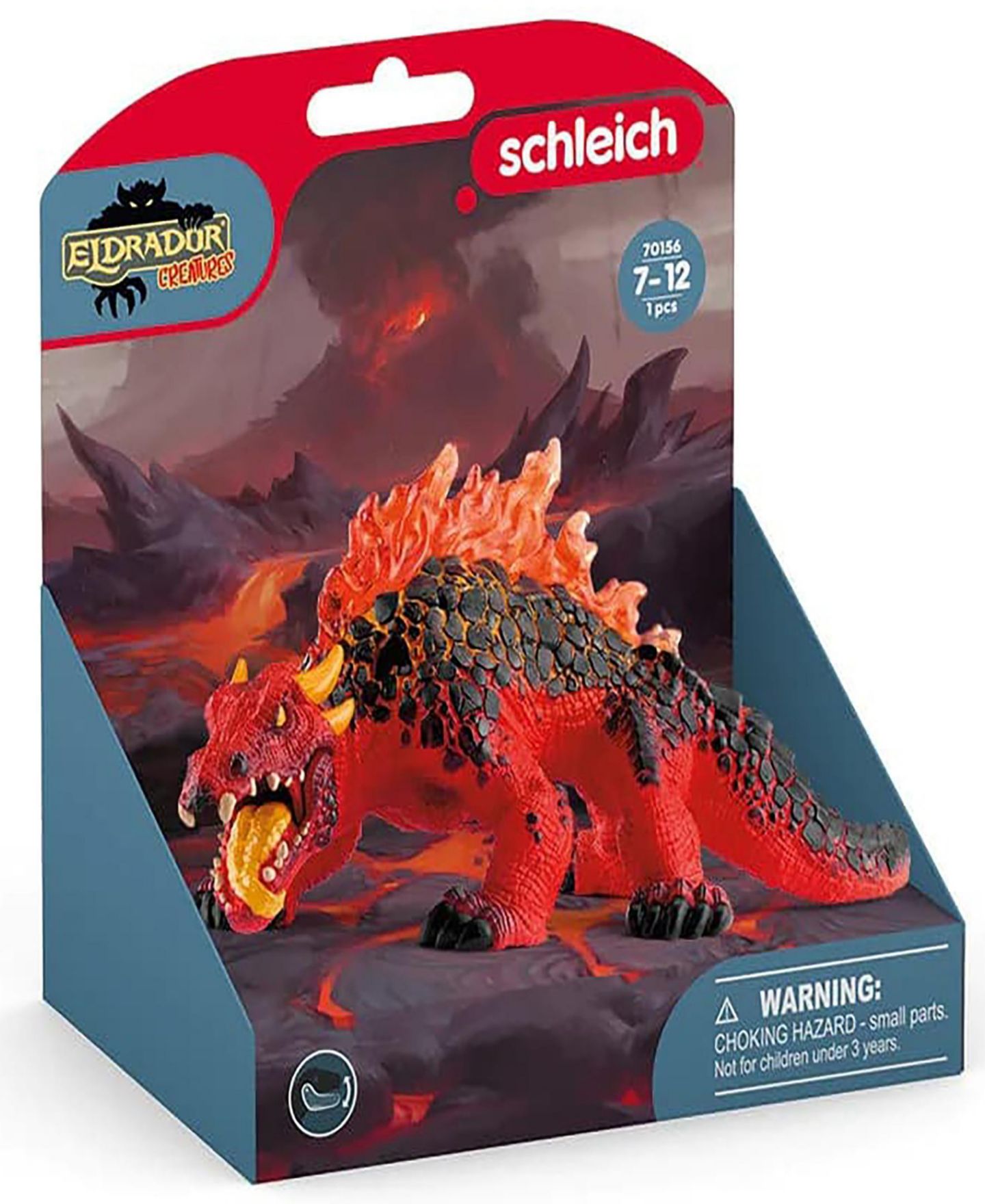 Детская фигурка Schleich Eldrador Creatures Magma Lizard Movable-Jaw Action Figure, Ages 5+ — фото 3