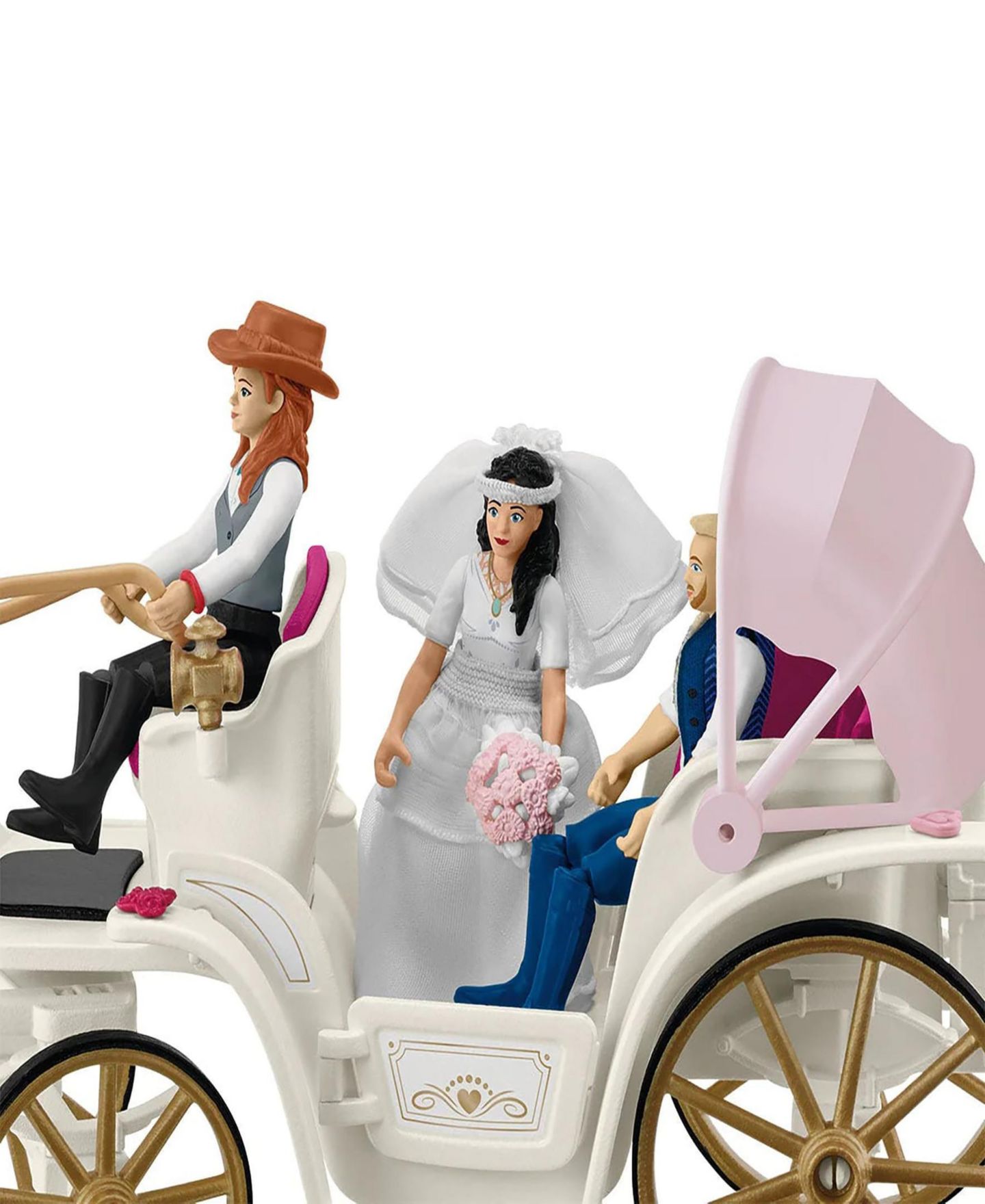 Детский игровой набор Schleich Horse Club Wedding Carriage Playset, Ages 5+ — фото 5