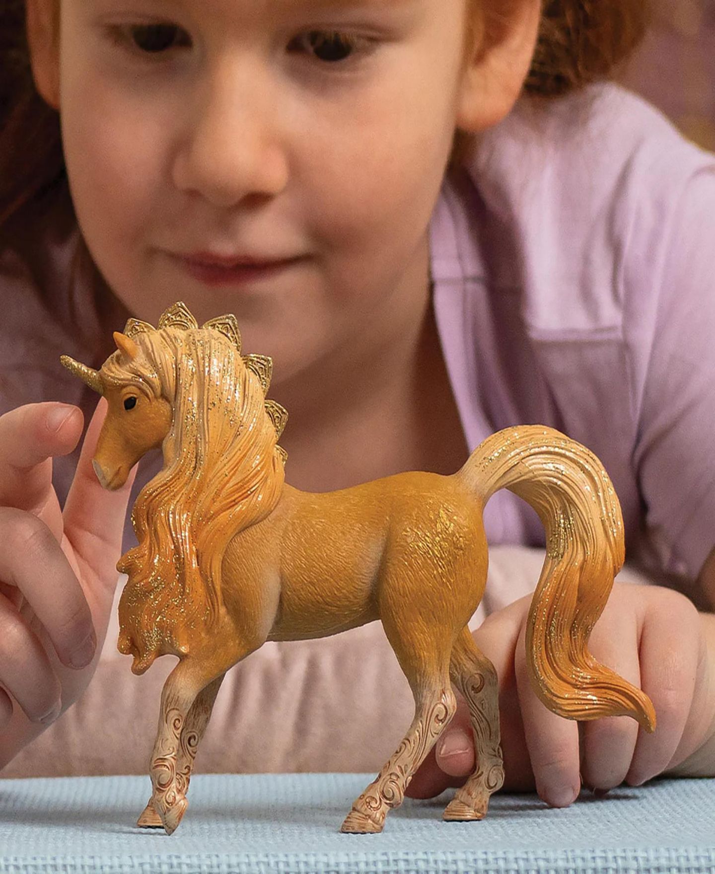 Детская фигурка Schleich Bayala Apollo Unicorn Stallion Magical Figurine, Ages 5+ — фото 2