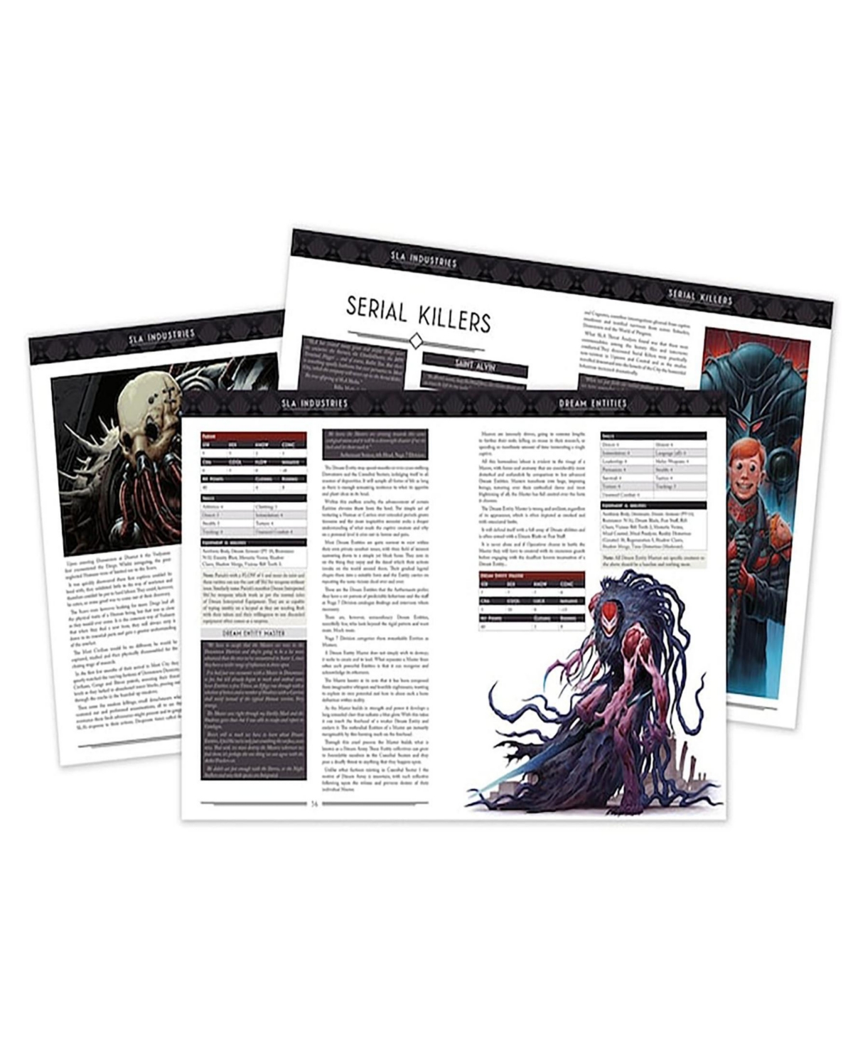 Shop Word Forge Games Sla Industries Threat Analysis 1 Collateral Rpg Book In Multi