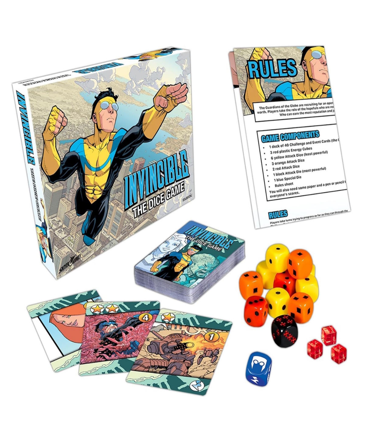 Mantic Games Invincible The Dice Game In Multi