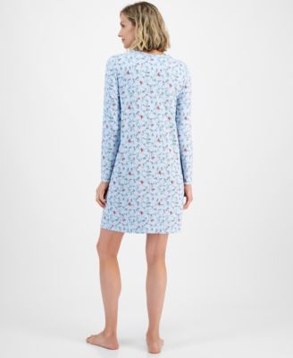 Women's Soft Knit Printed Sleepshirt