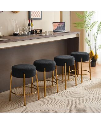 Contemporary Upholstered Bar Stools