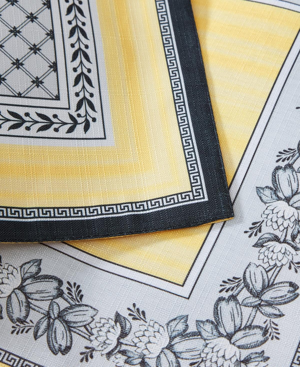 Elrene Audun Stain And Water Resistant 14"x20" Placemats, Set Of 4 In Multi