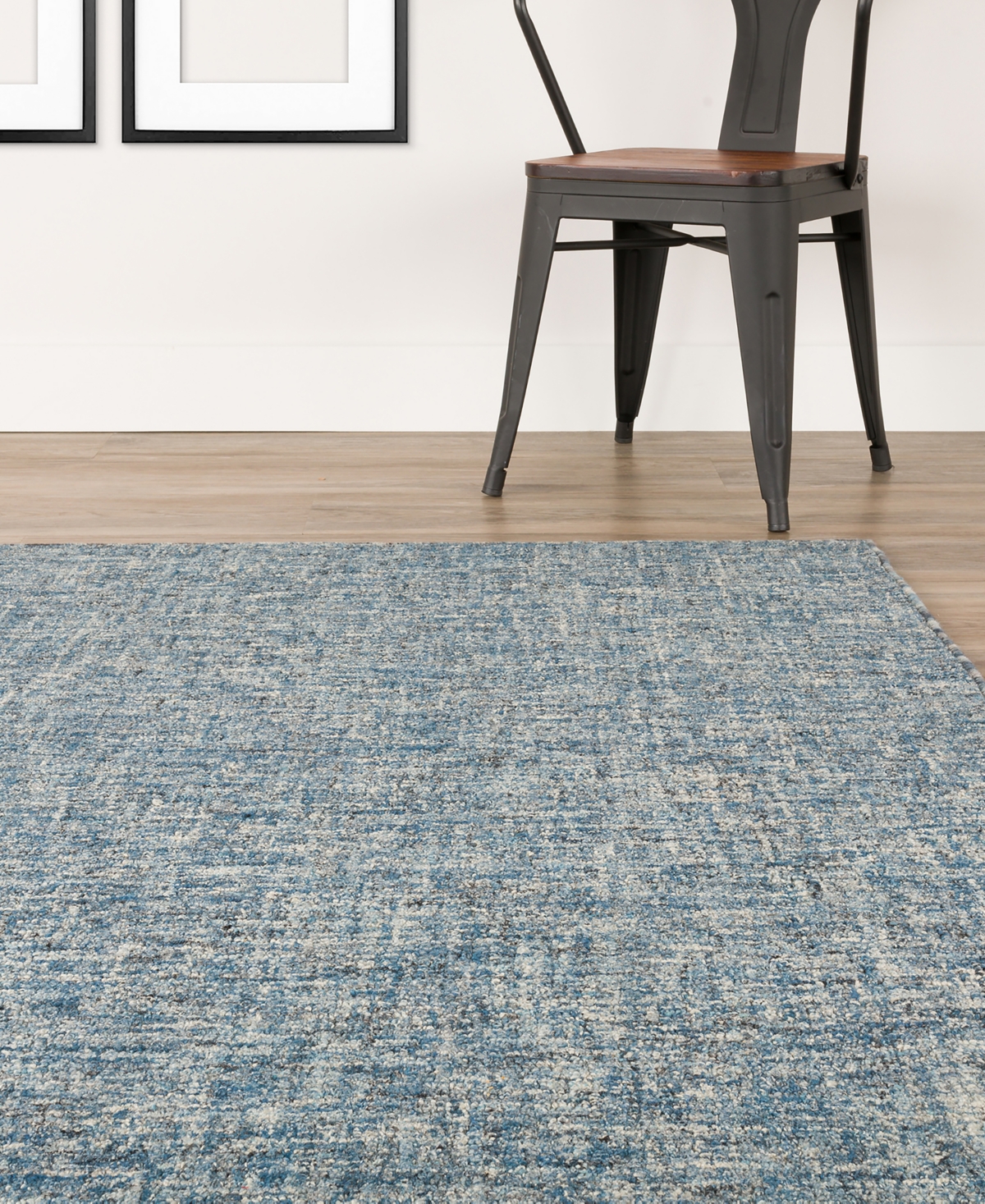 Dalyn Mateo Me1 2'3"x7'6" Runner Area Rug In Denim