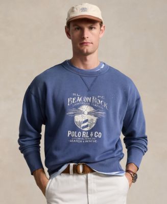 送関込☆POLO RALPH LAUREN VINTAGE FIT FLEECE GRAPHIC SWEAT Vintage Fit Fleece Graphic Sweatshirt