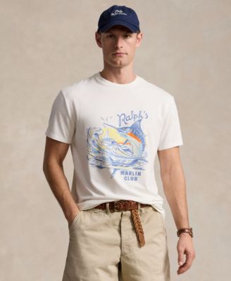 Tシャツ・カットソー RALPH LAUREN Classic Fit Slub Jersey Graphic T-Shirt Classic Fit Jersey Graphic T-Shirt