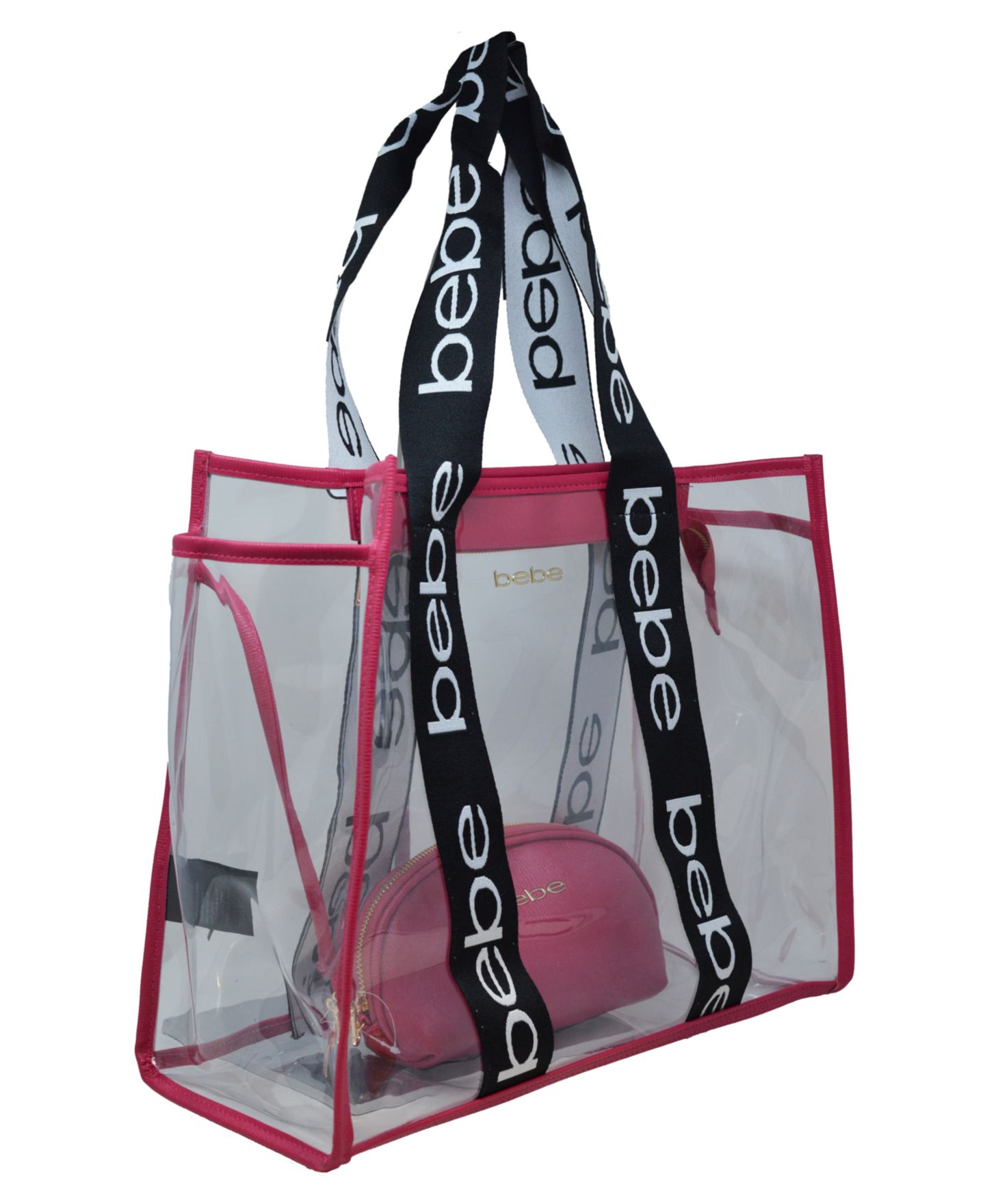 Женская сумка Bebe Hana Clear, цвет: Розовый — фото 3