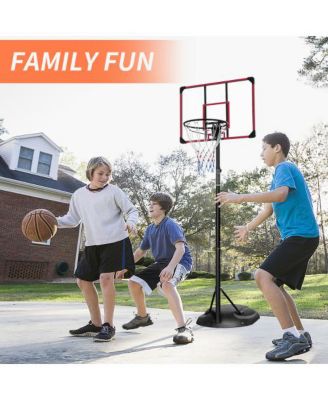 Streamdale Grow-with-Kids Adjustable Basketball Hoop for Indoor and Outdoor Play