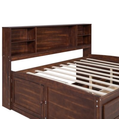 Wooden Captain's Bed with Storage
