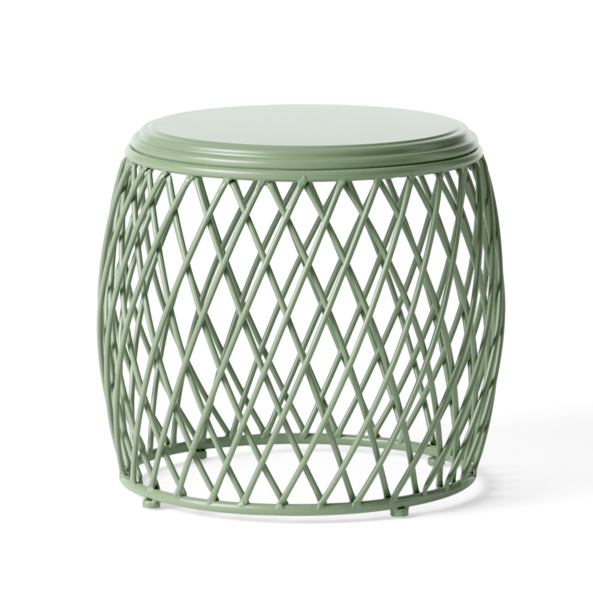Streamdale Stylish Lattice Accent Table for Indoor Decor and Parties