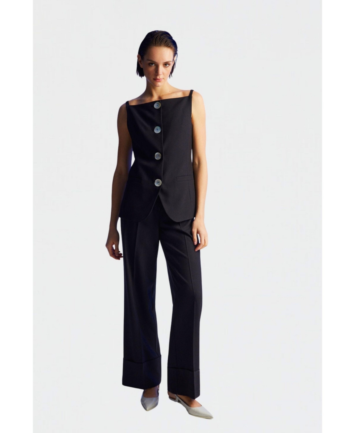 Nocturne Women's Vest with Straps
